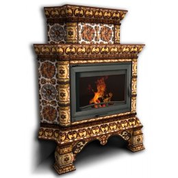 Каминная облицовка КимрПечь Кострома угловая двухъярусная Октябрь